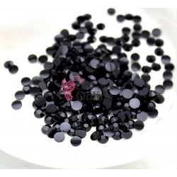 Strasuri din acril 3D Negre de 2,0mm 1000 bucati SA034